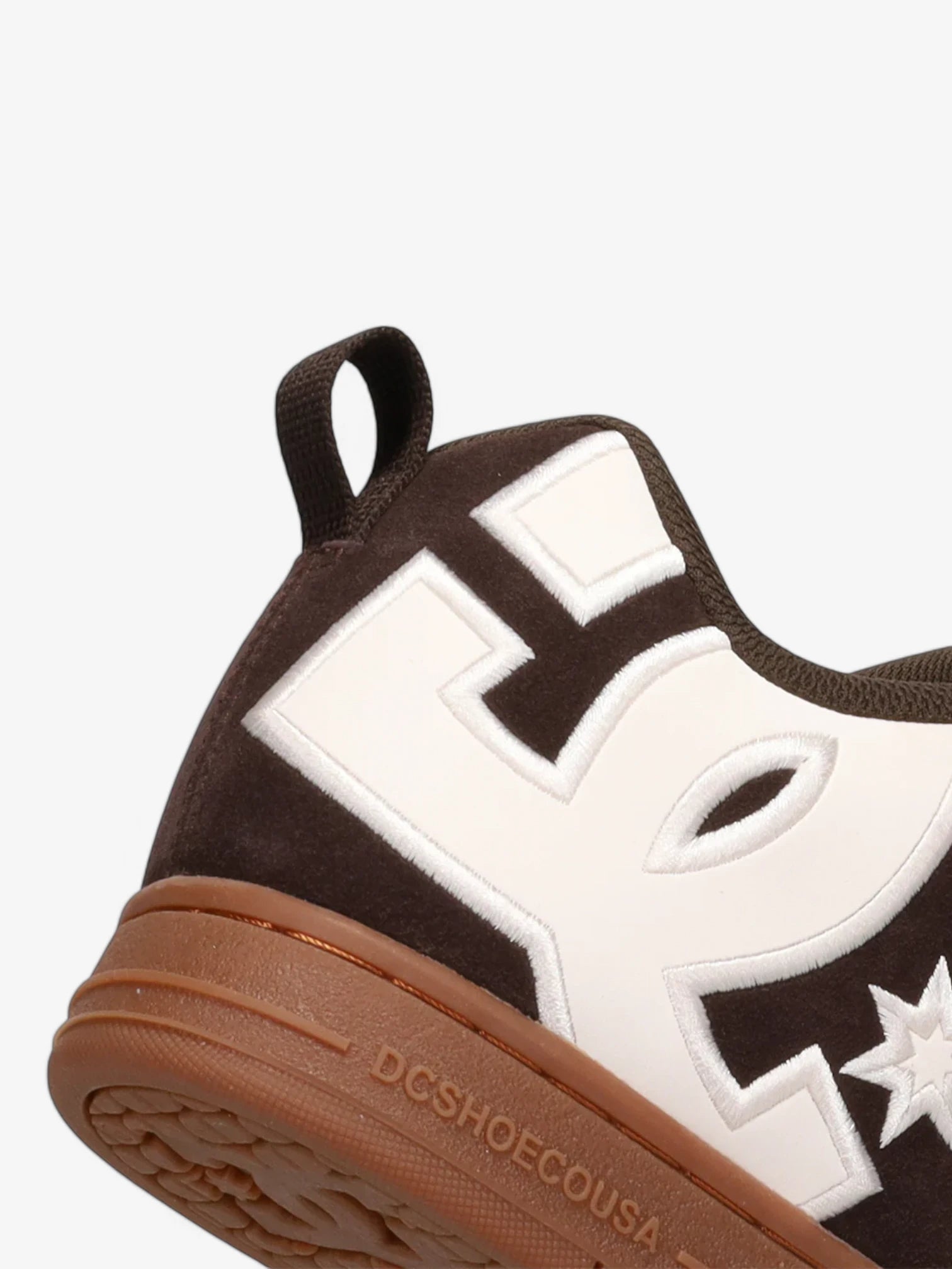 DC Court Graffik SE Skate Shoes for Men - Brown | Comfortable & Durable Sneakers for Skateboarding, Casual Wear & Street Style