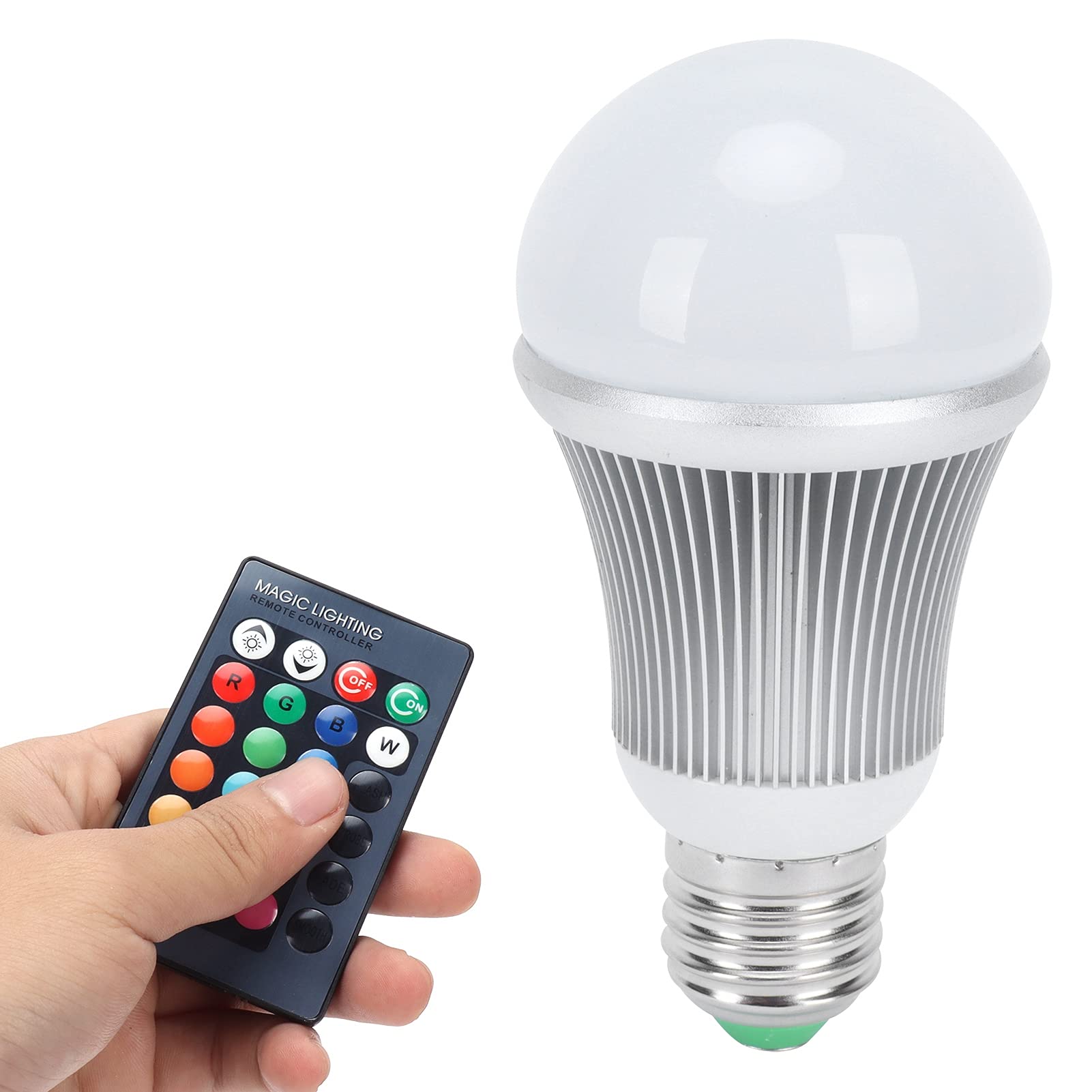 Smart LED Color Changing Light Bulb - RGBW High Brightness Bulb with App Control for Home, Bar, Hotel & Party Lighting