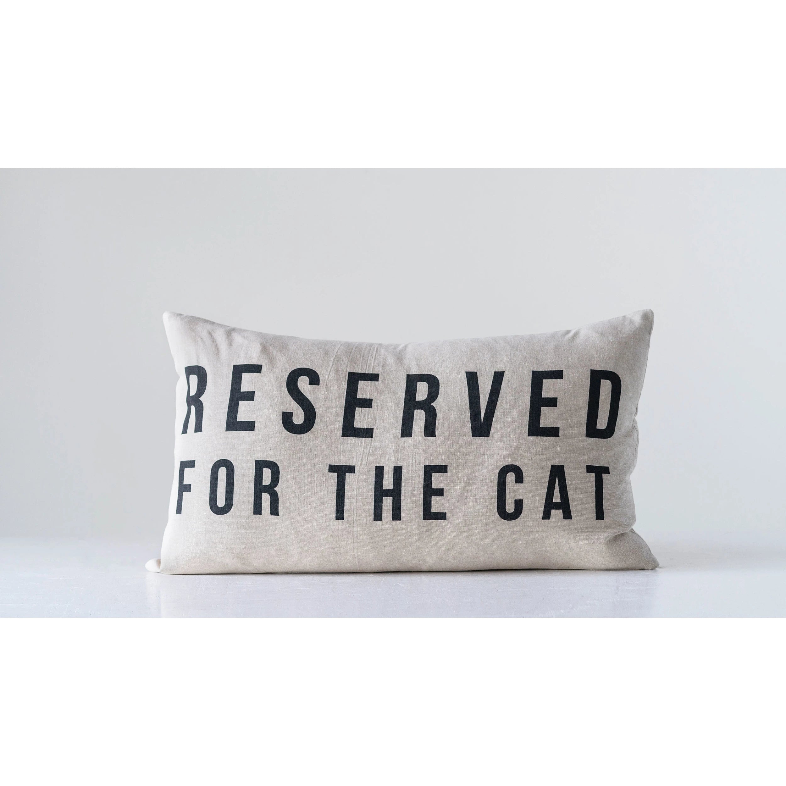Orthopedic Cat Lumbar Support Pillow for Back Pain Relief - Comfortable Pet Bed for Sofa, Office Chair & Car Seat - Perfect Gift for Cat Lovers
