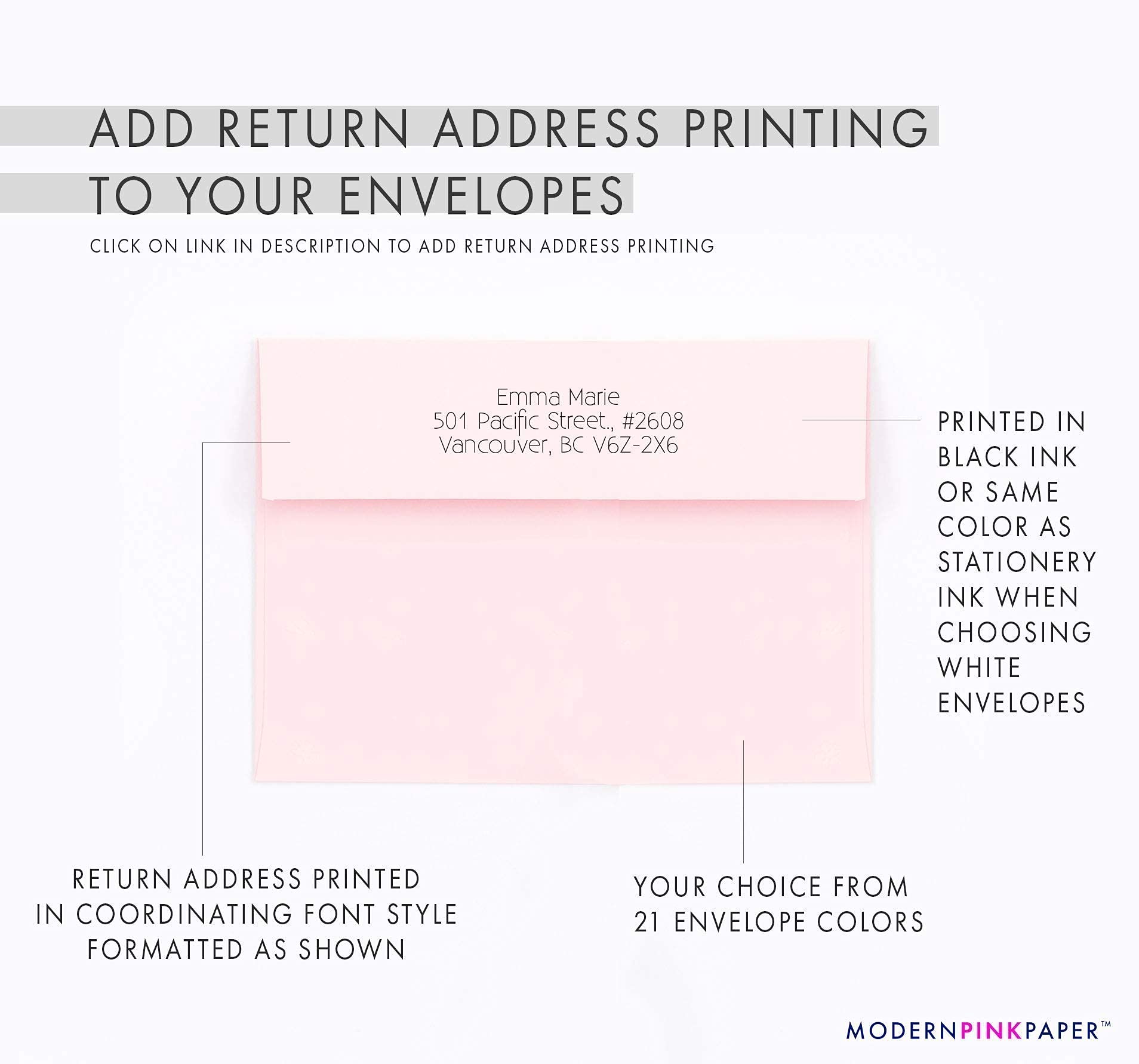 Princess Fill-In Thank You Note Cards with Envelopes - Elegant Crown Design, Customizable Colors & Quantities - Perfect for Birthday Parties, Baby Showers & Royal-Themed Events