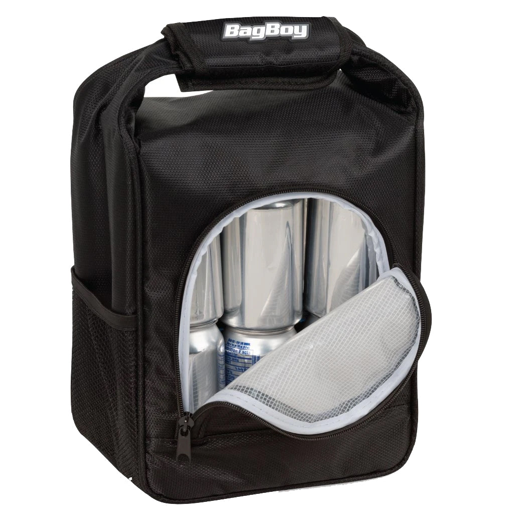 Bag Boy Black Insulated Cooler Bag - Perfect for Picnics, Camping & Outdoor Adventures