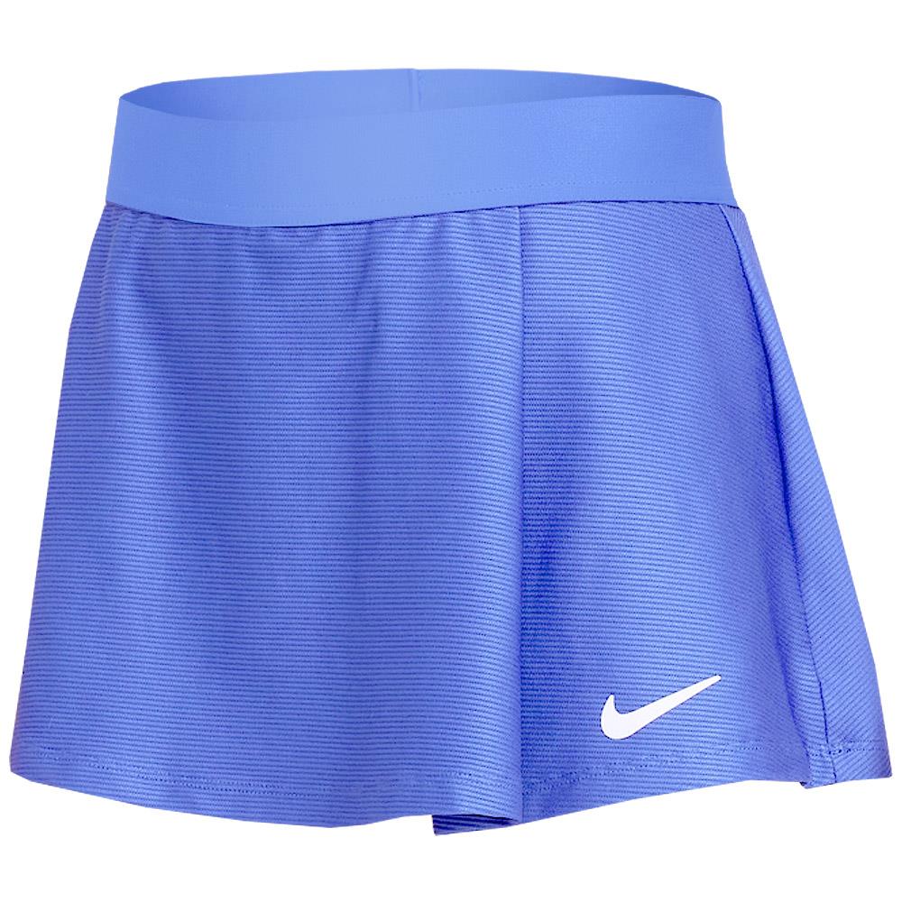 Nike Girls Victory Flouncy Skirt - Blue Sapphire Color - Perfect for School, Dance & Sports Activities