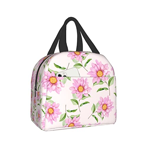 Pink Daisy Floral Pattern