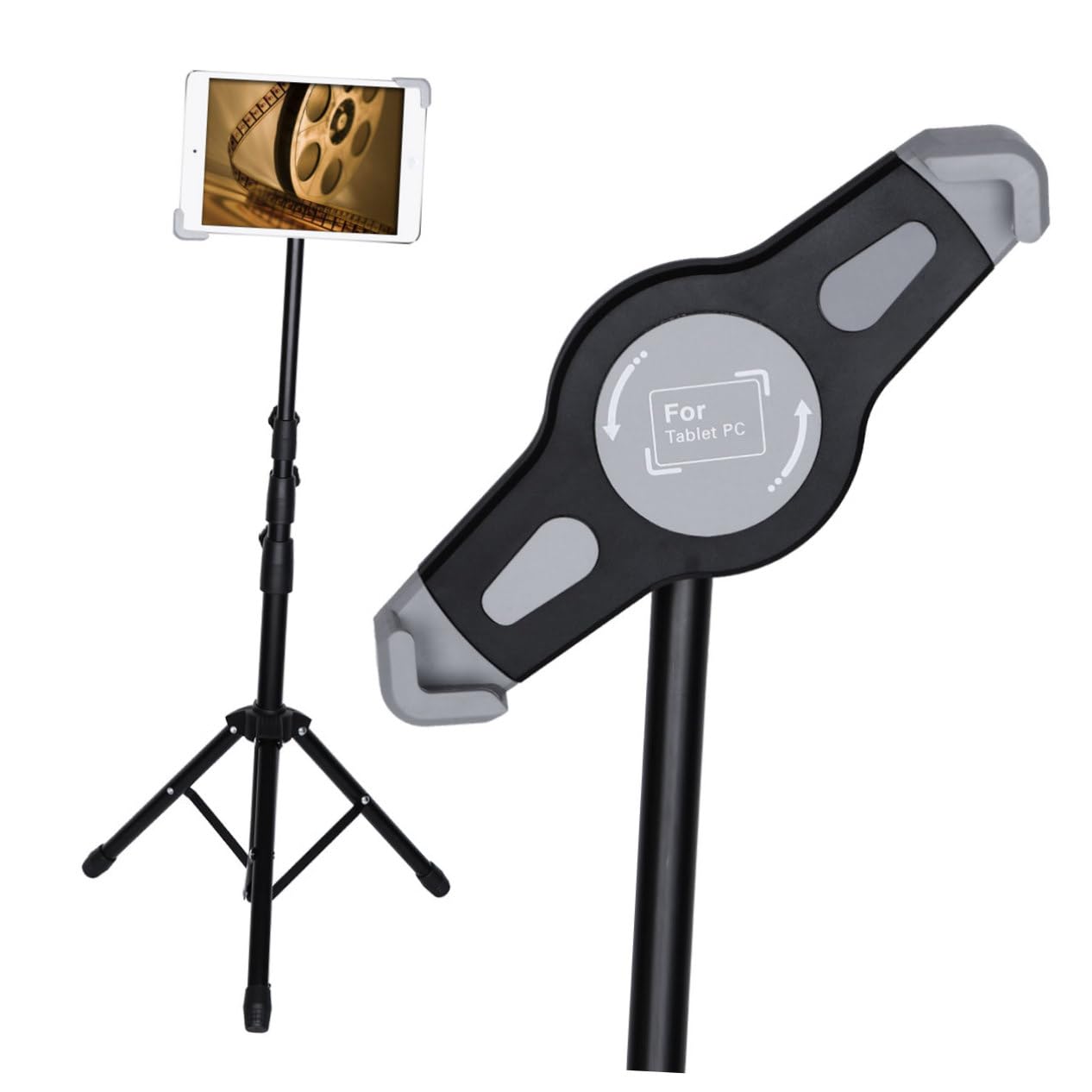 Universal Tablet Stand Mount Tripod Bracket for iPad Pro 12.9