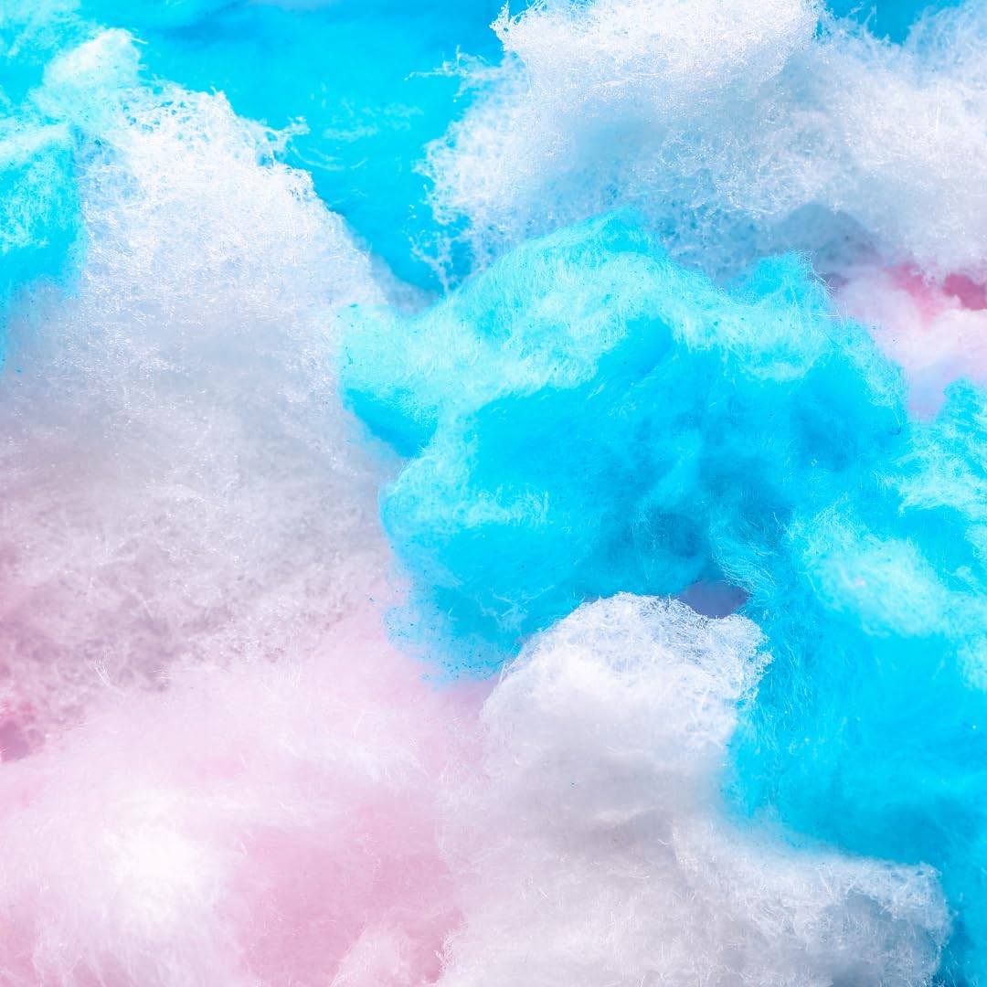 GranAroma Cotton Candy Crunch - 12.6 oz Dessert Topping for Ice Cream, Cupcakes, Cakes & More | Sweet Treats for Parties, Baking & Dessert Decorations