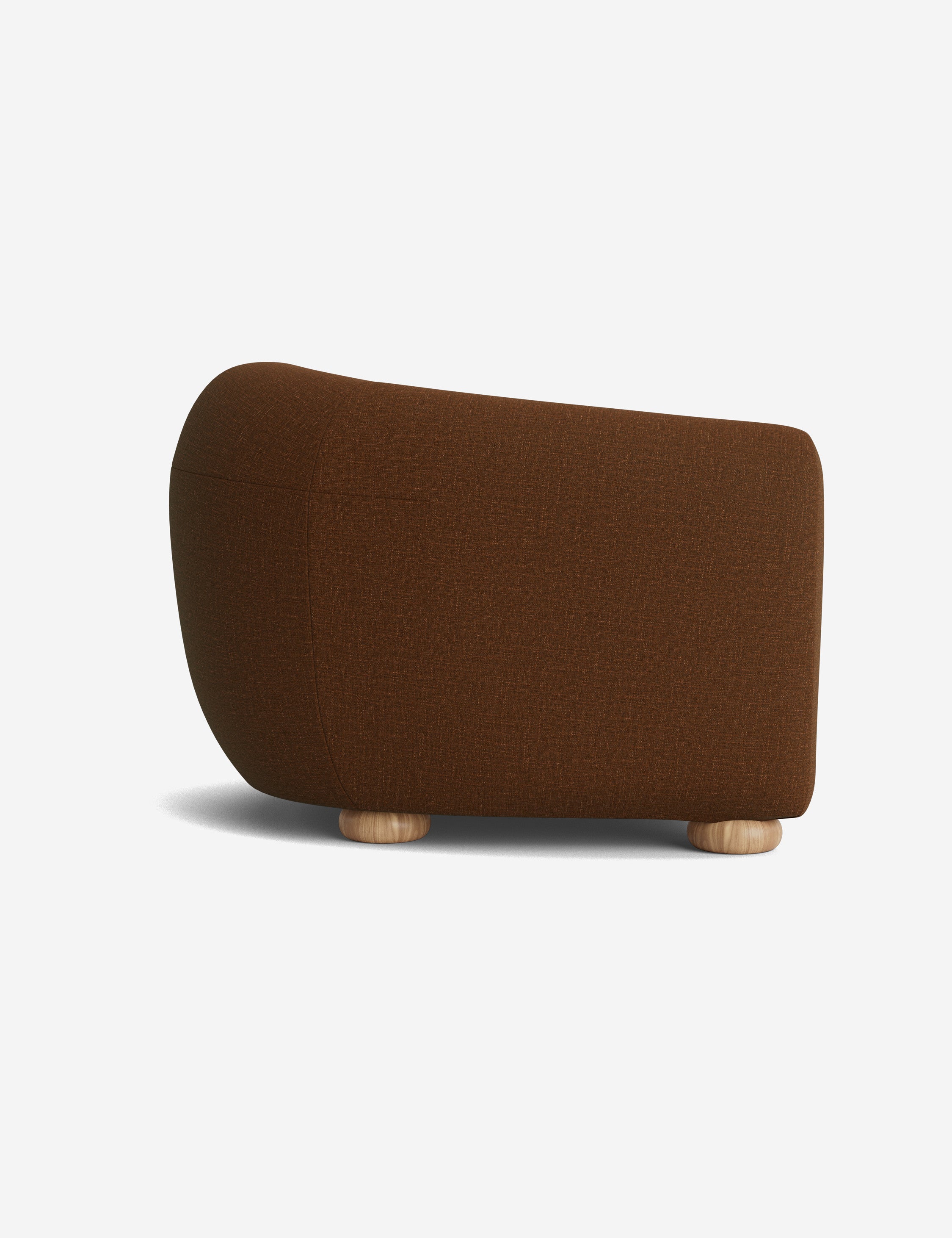 Amaroso Accent Chair - Modern Upholstered Lounge Chair with Wooden Legs for Living Room, Bedroom & Office - Perfect for Reading, Relaxing & Home Decor