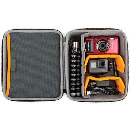 Lowepro Hardside CS 80 Rugged Waterproof Camera Case - Durable DSLR/SLR Protection Bag for Travel & Outdoor Photography - Black