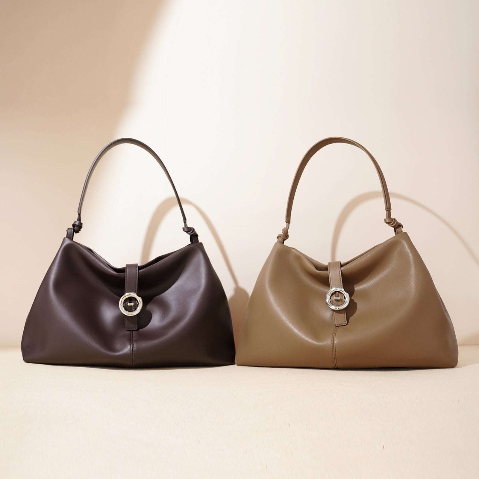 Premium Soft Leather Shoulder Bag for Women - Stylish & Durable Crossbody Purse - Perfect for Work, Travel & Everyday Use