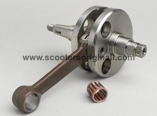Lambretta TV175 Crankshaft Crank by Mazzucchelli - High-Performance Engine Part for Scooter Restoration & Racing Upgrades