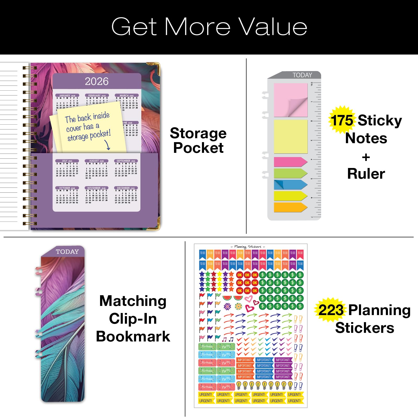 2025 Hardcover Planner 8.5