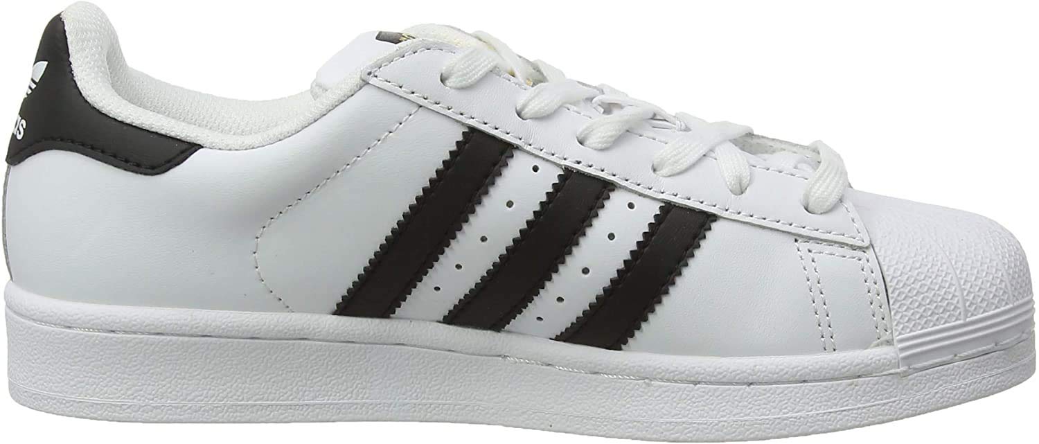 adidas Originals Men's Superstar Sneakers - Classic White Leather Low-Top Shoes with Shell Toe | Casual Streetwear, Gym & Everyday Wear
