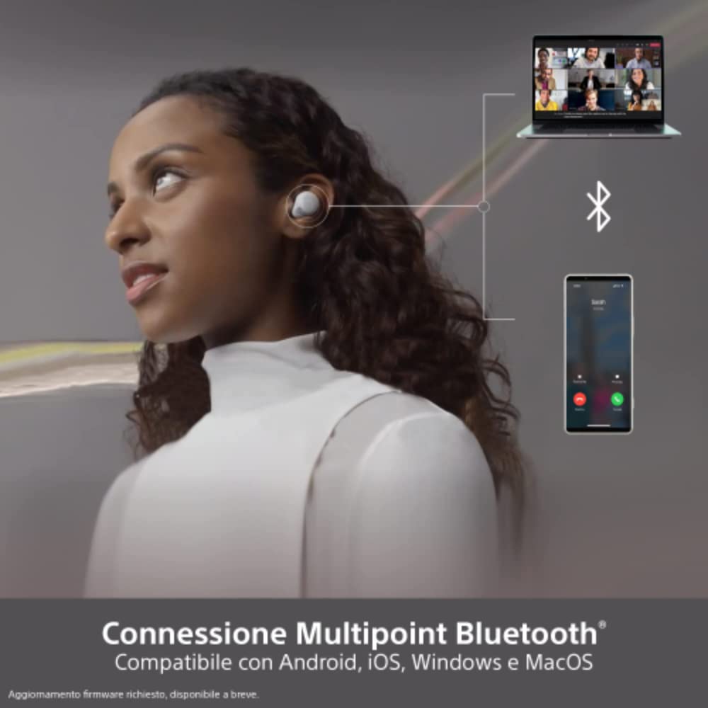 Sony WF-LS900 Wireless Bluetooth Earbuds with Noise Cancelling - Multipoint Bluetooth Connection (Refurbished) - Perfect for Commuting, Workouts & Travel
