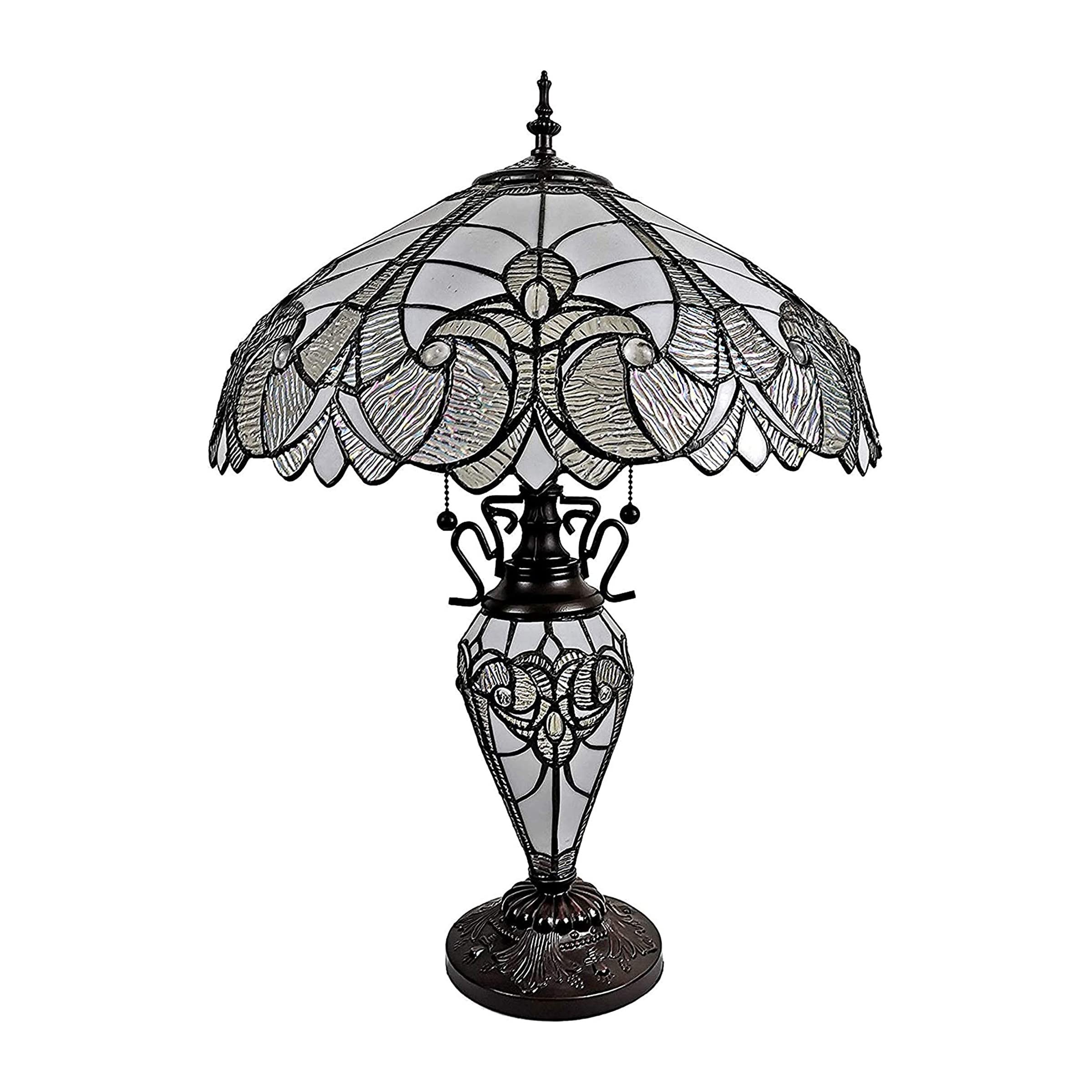 Amora Vintage Tiffany Table Lamp - 23