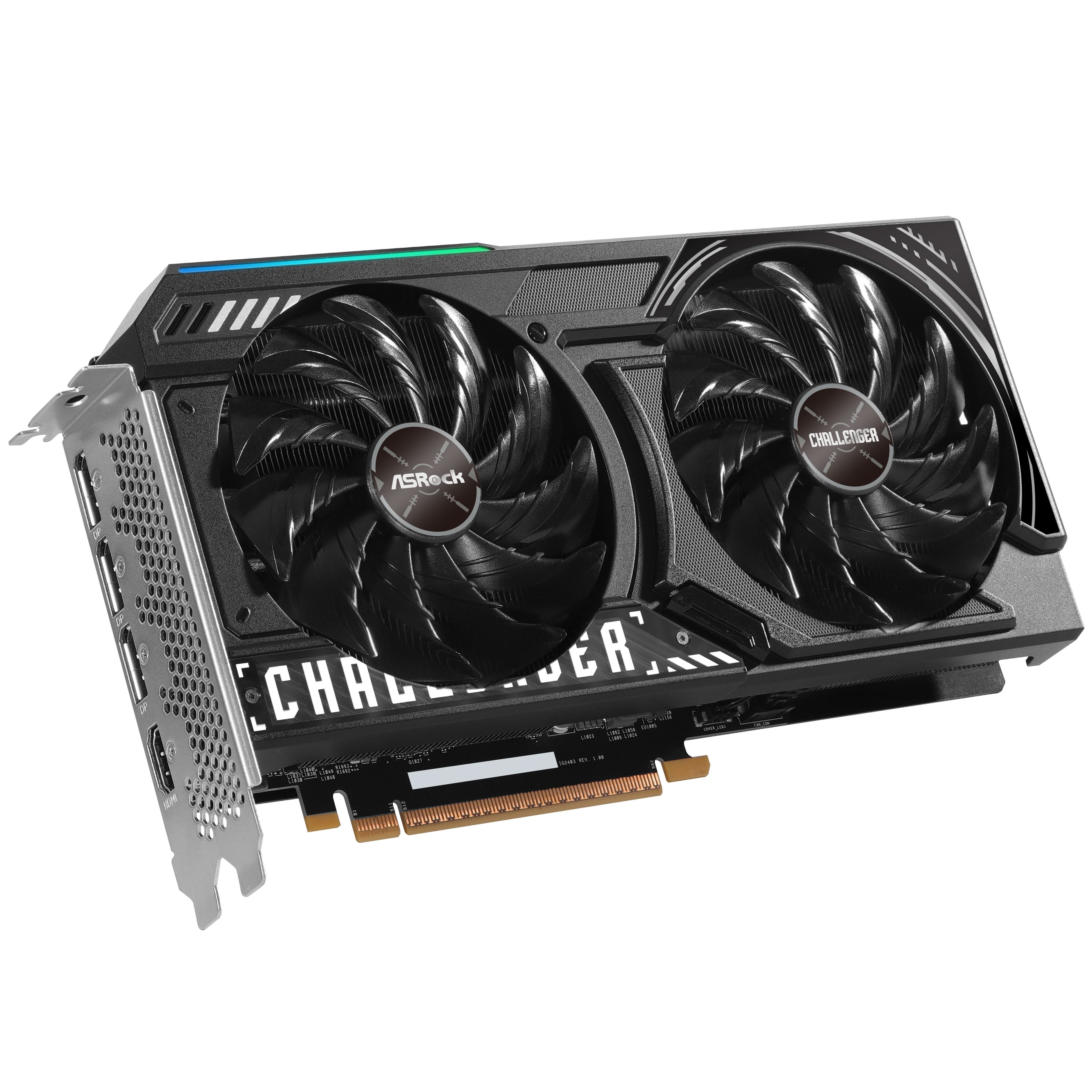 ASRock Intel ARC B570 Challenger 10GB GDDR6 OC Edition PCIe Graphics Card - High Performance for Gaming, Video Editing & 4K Streaming