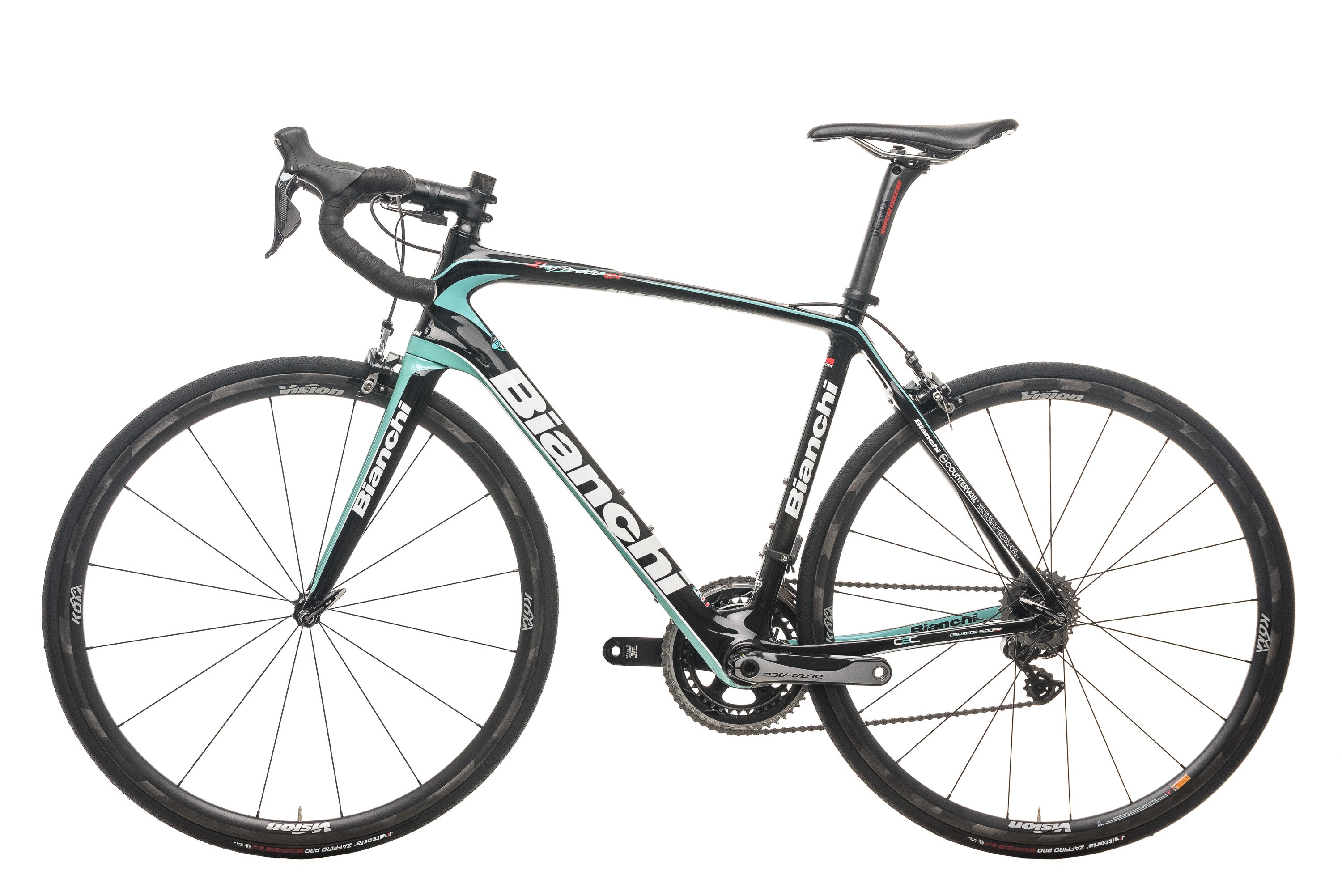 Bianchi Infinito CV Ultegra Di2 Carbon Road Bike 2016 - 55cm Frame Size | High-Performance Endurance Cycling for Long Rides & Racing