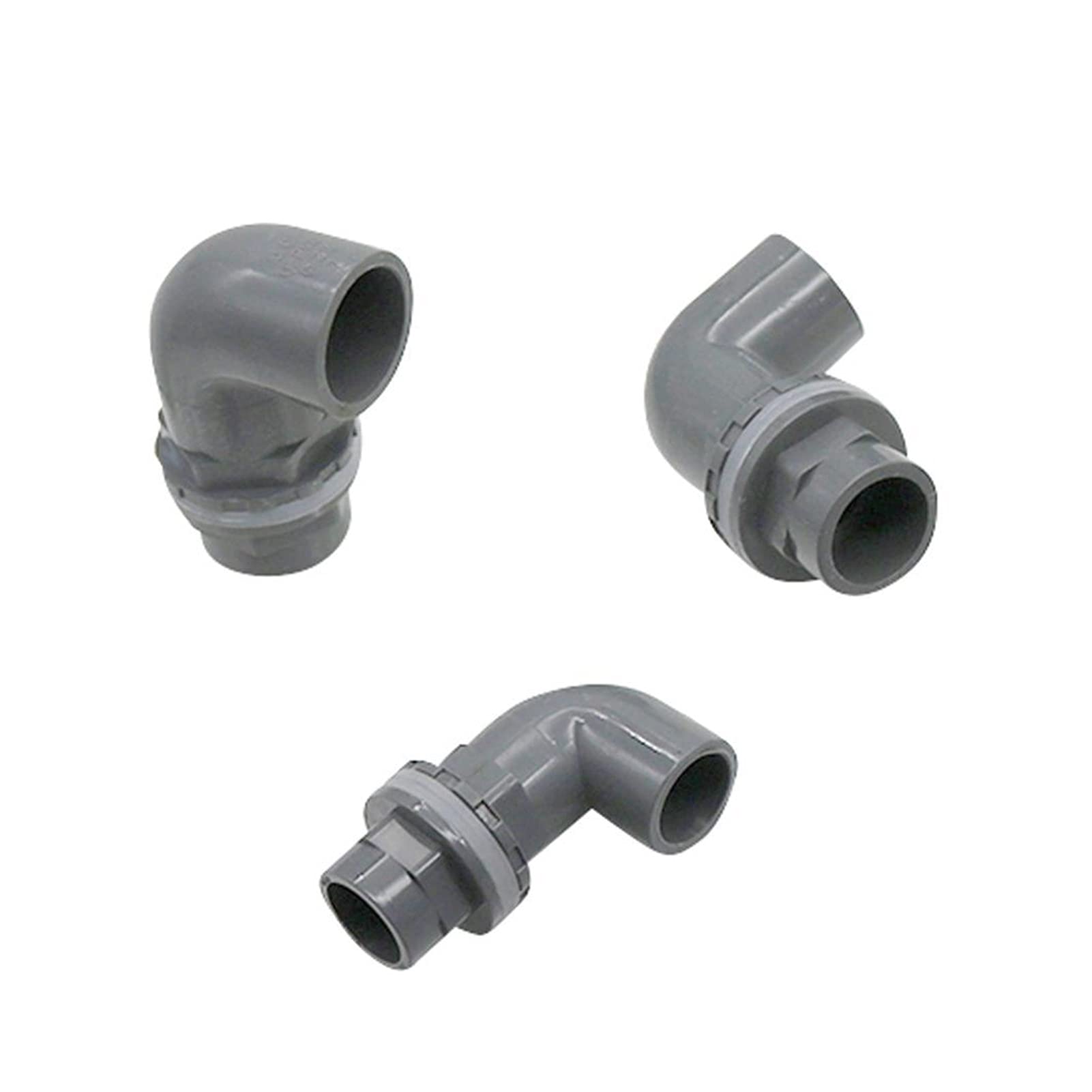 High-Quality ZXCVB Garden Hose Quick Connect Fittings - 20/25/32mm PVC Pipe Elbow Joint for Water Supply, Irrigation & Drainage System | Perfect for Water Tanks, Garden Supplies & Outdoor Watering (ID 32mm) | Ideal for Home Gardening, Lawn Care & Agricultural Irrigation