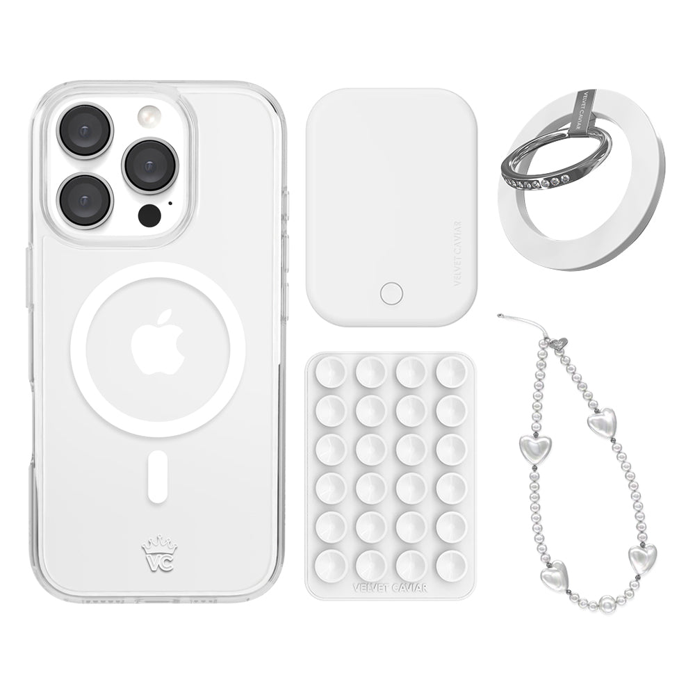 Clear iPhone Case with Non-Slip Grip - Shatterproof Protective Cover for iPhone 14/13/12/11 Pro Max - Perfect for Workouts, Outdoor Activities & Daily Use