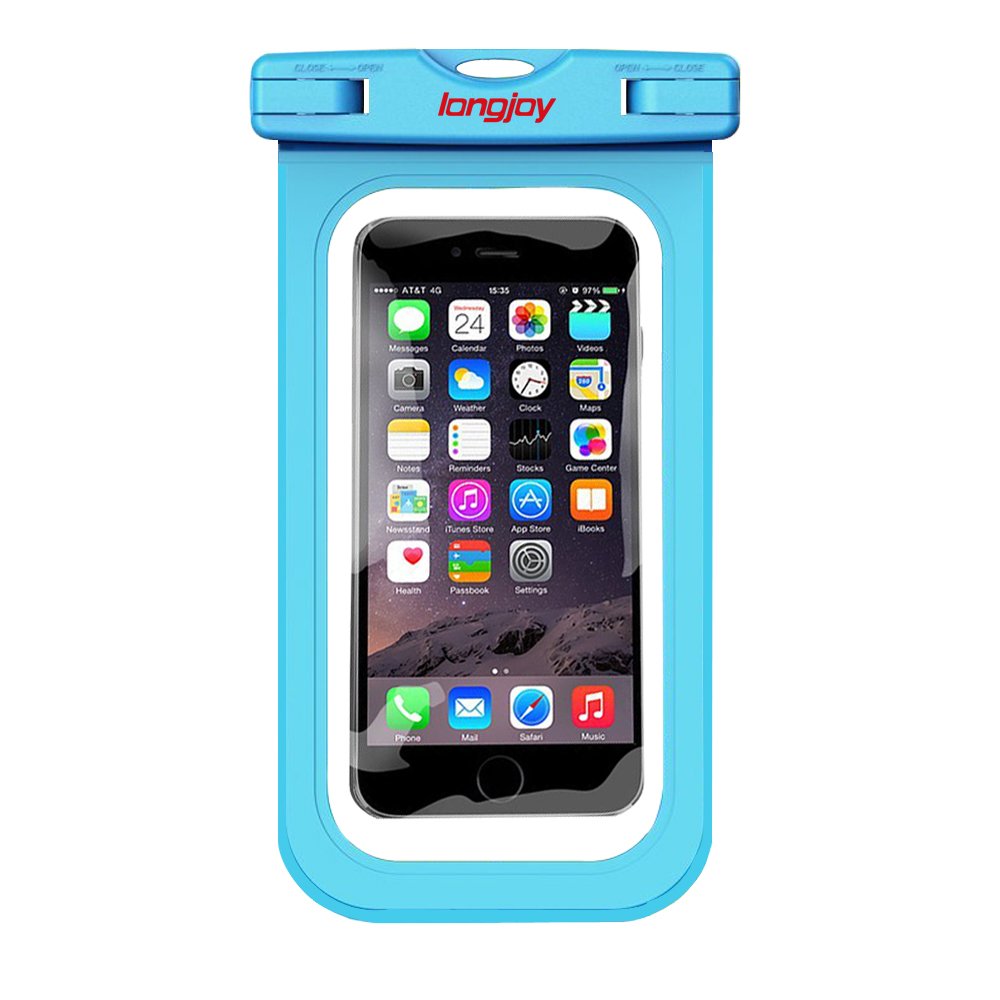 Universal Waterproof Phone Case - IPX8 Certified Dry Bag Pouch for iPhone, Samsung & Most Smartphones - Perfect for Swimming, Beach, Kayaking & Outdoor Activities
