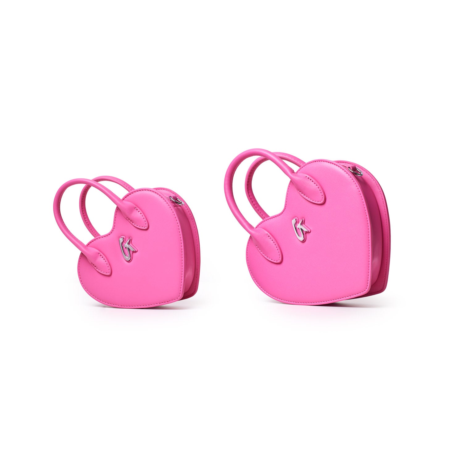Mini Heart Bag Pink - Cute Small Crossbody Purse for Women & Girls - Perfect for Valentine's Day, Date Night, and Party Outfits