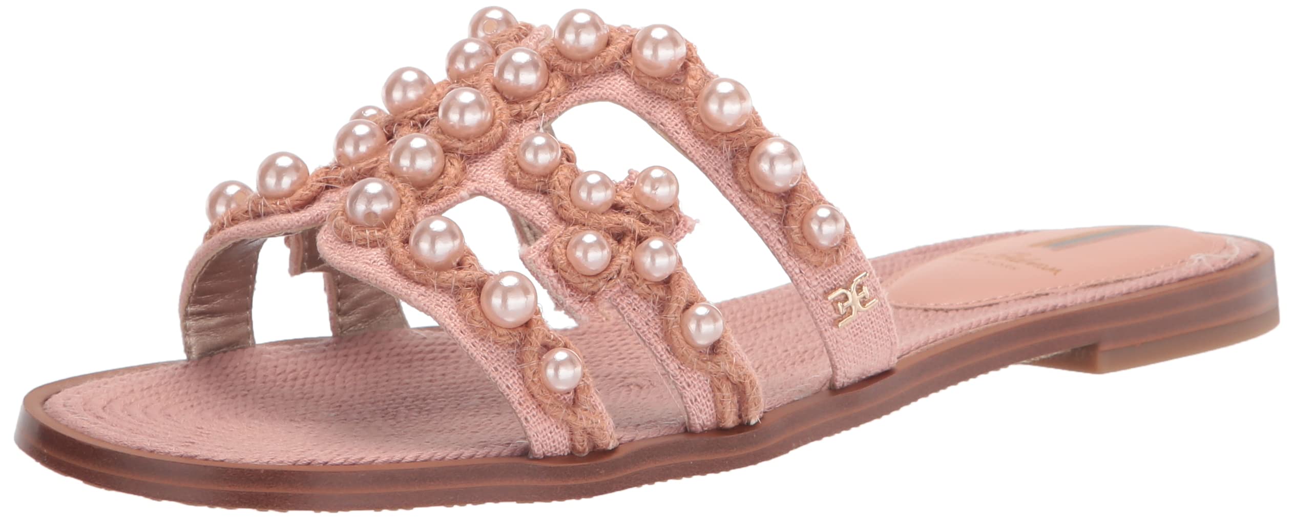 Sam Edelman Women's Bay Pearl Sandal - Comfortable Strappy Heeled Sandals for Summer, Weddings & Beach Vacations | Fashionable Dressy Casual Footwear