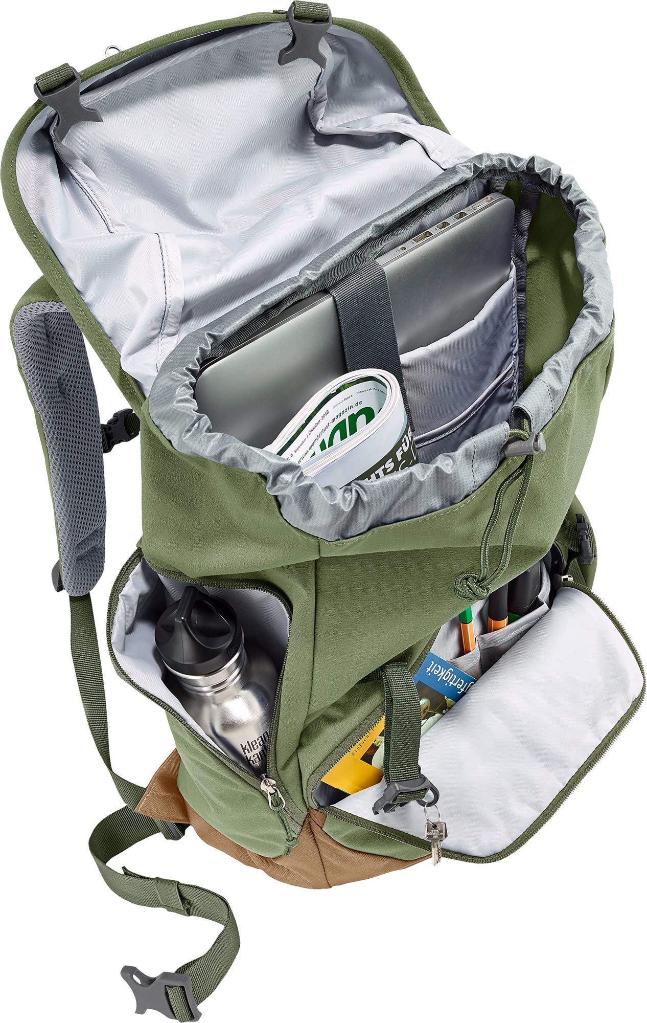 Deuter Unisex Walker 24 Backpack - Lightweight Hiking Daypack for Men & Women - Perfect for Outdoor Adventures, Travel & Daily Commute