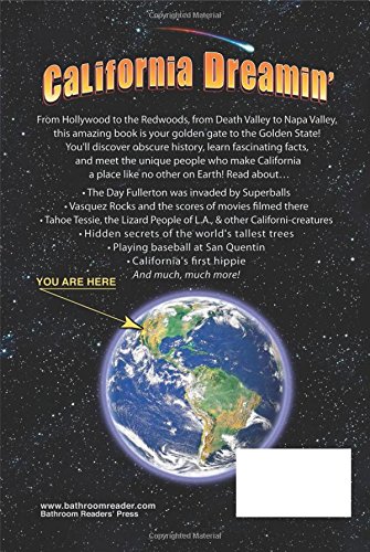 Uncle John's Bathroom Reader Plunges into California - Fun Facts & Trivia Book for Toilet Reading, Road Trips & California Travelers