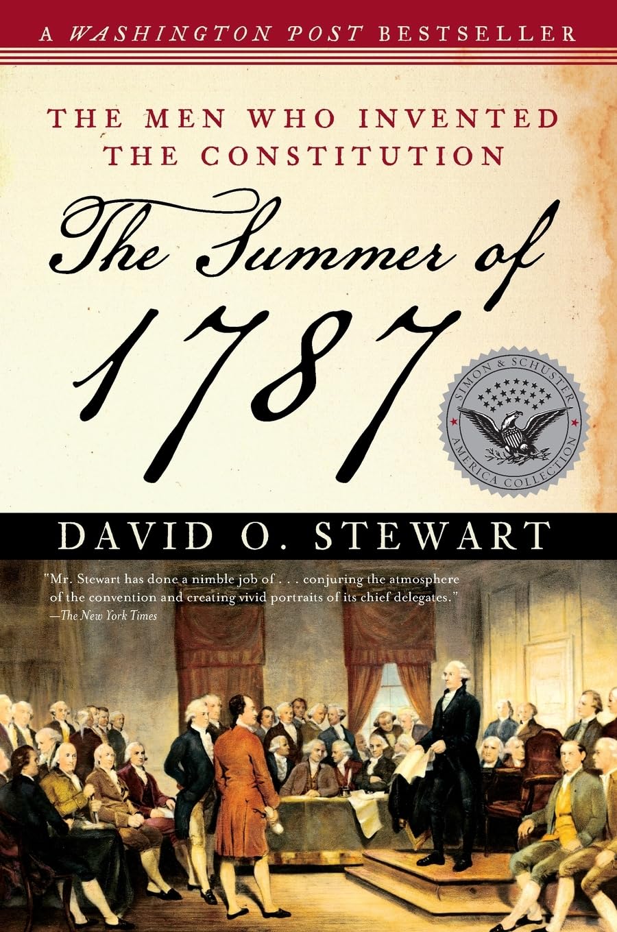 The Summer of 1787: Founding Fathers Create US Constitution - Simon & Schuster America Collection | Historical Book for American History Enthusiasts & Constitution Studies