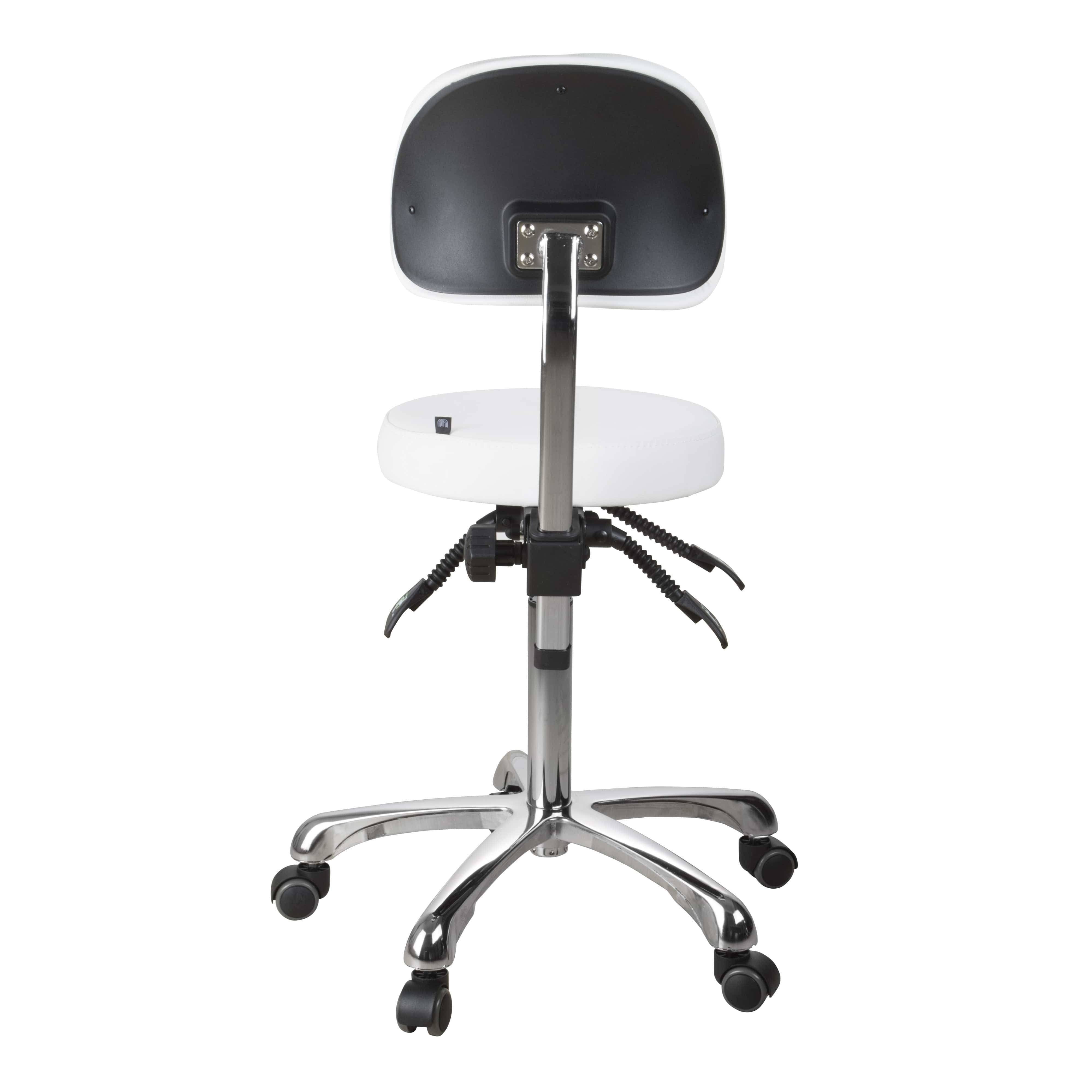 Professional Adjustable Beautician & Salon Stool 1025B - Ergonomic Hydraulic Hairdressing Chair for Barber Shops, Salons & Home Use