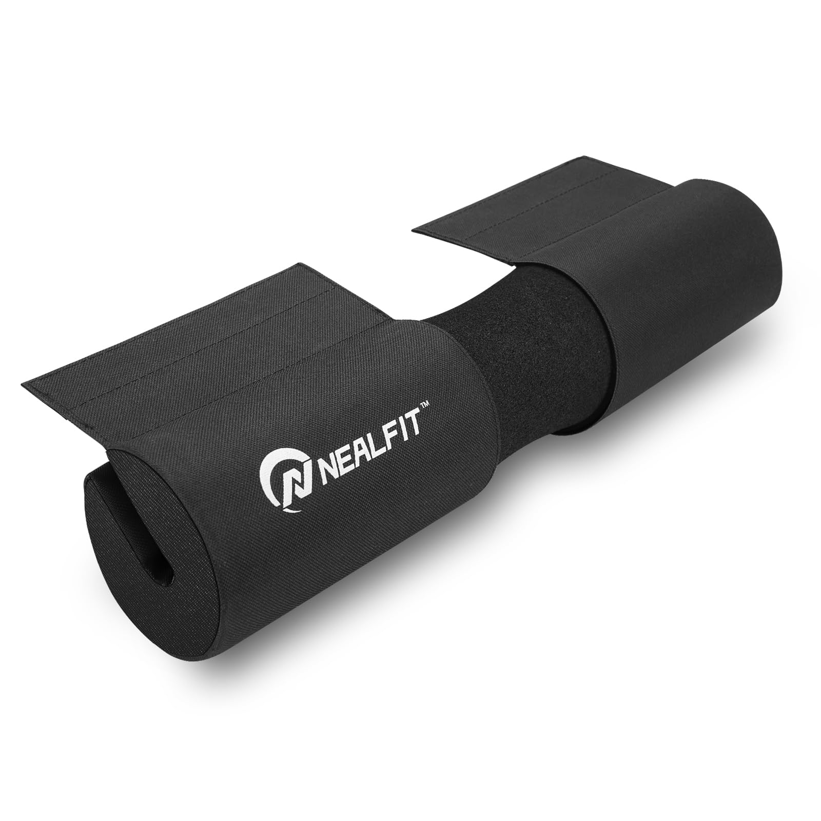 Barbell Squat Pad with Thick Nylon Padding - Hip Thrust & Shoulder Support for Squats, Lunges - Fits Olympic & Standard Weight Bars - Perfect for Home Gym & CrossFit Workouts