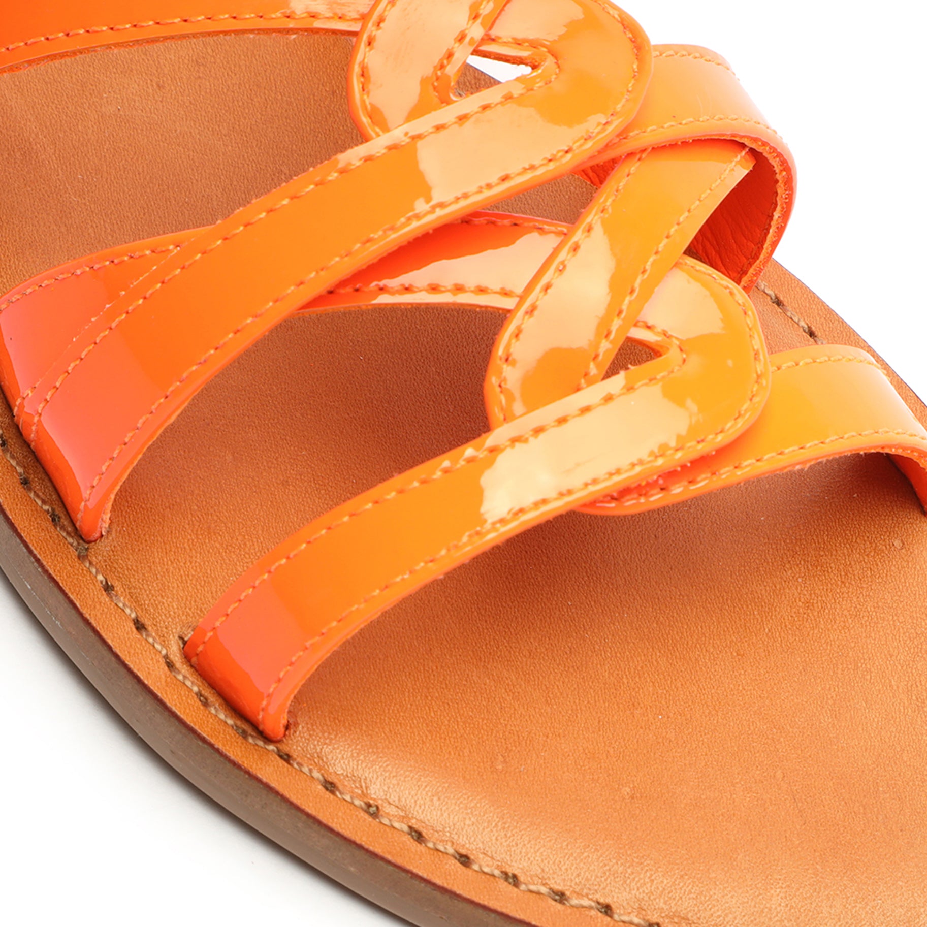 Lyta Women's Patent Leather Sandals - Comfortable Dressy Strappy Heeled Sandals for Summer, Weddings & Evening Parties