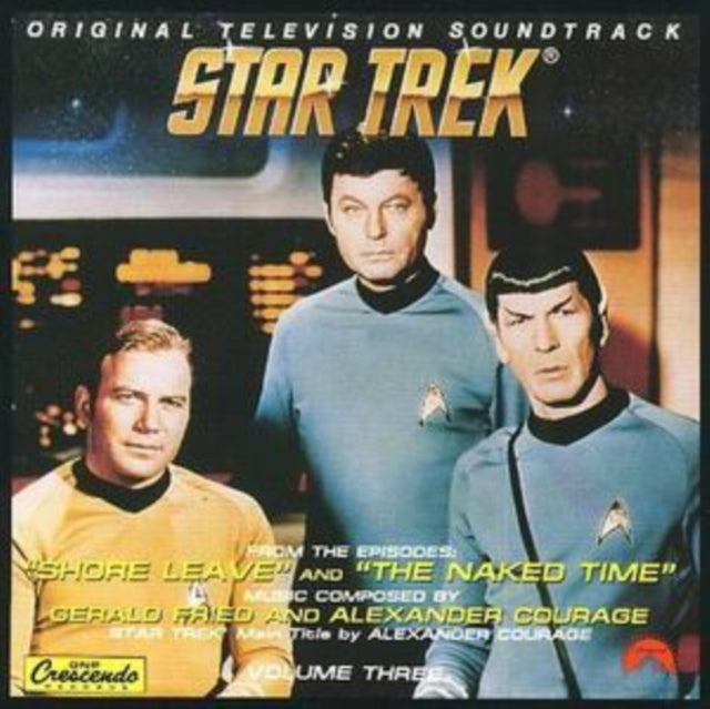 Original Soundtrack CD - Star Trek Vol. 3: Shore Leave & The Naked Time by Alexander Courage - Perfect for Sci-Fi Collectors & Music Enthusiasts - Great for Home Entertainment & Gift Giving