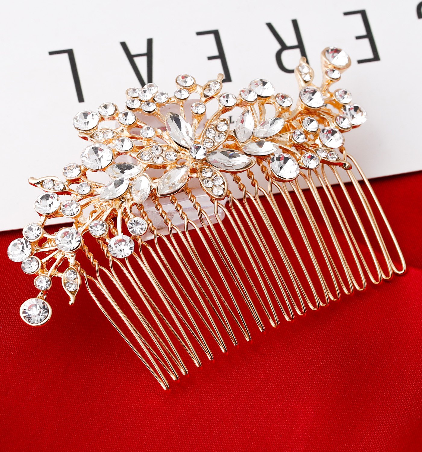 Elegant Wedding Hair Side Combs | Bridal Hair Accessories for Brides & Bridesmaids | Perfect for Weddings, Bridal Showers & Special Occasions