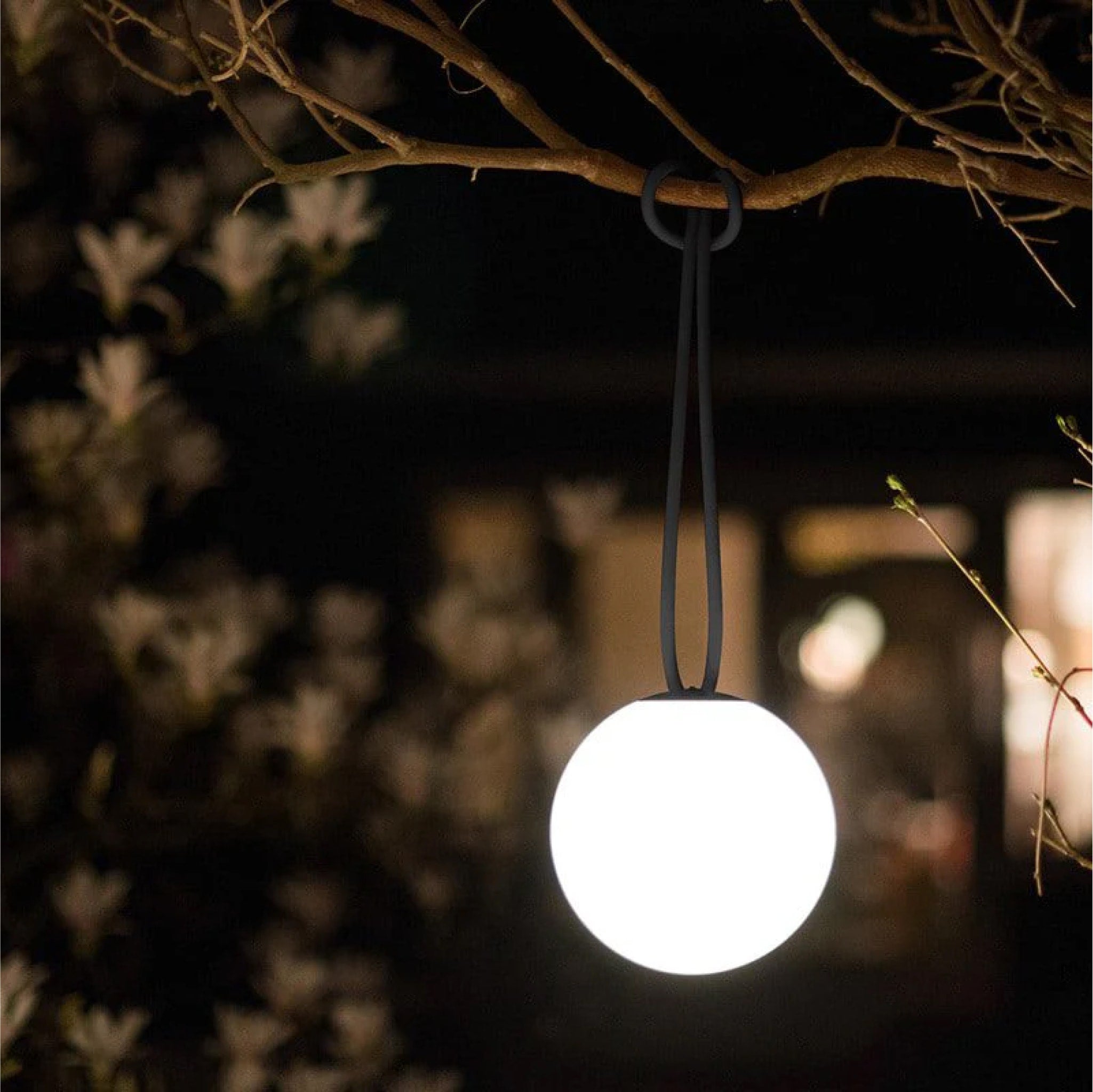 FATBOY Bolleke Lamp in Anthracite - Modern Indoor/Outdoor LED Lighting for Living Room, Patio & Bedroom Decor