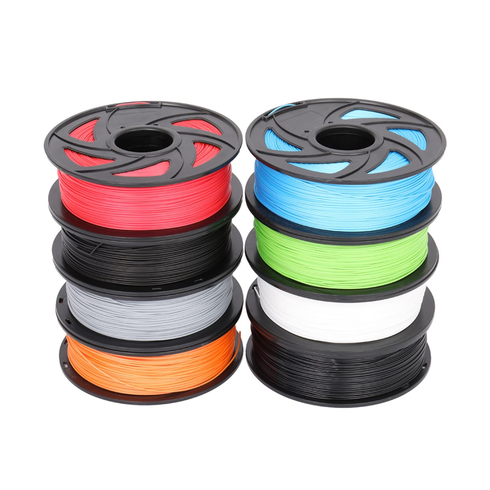 DZMARK 1.75mm 1KG PLA 3D Printer Filament - High Strength Gray Material for 3D Printing, DIY Projects & Prototyping