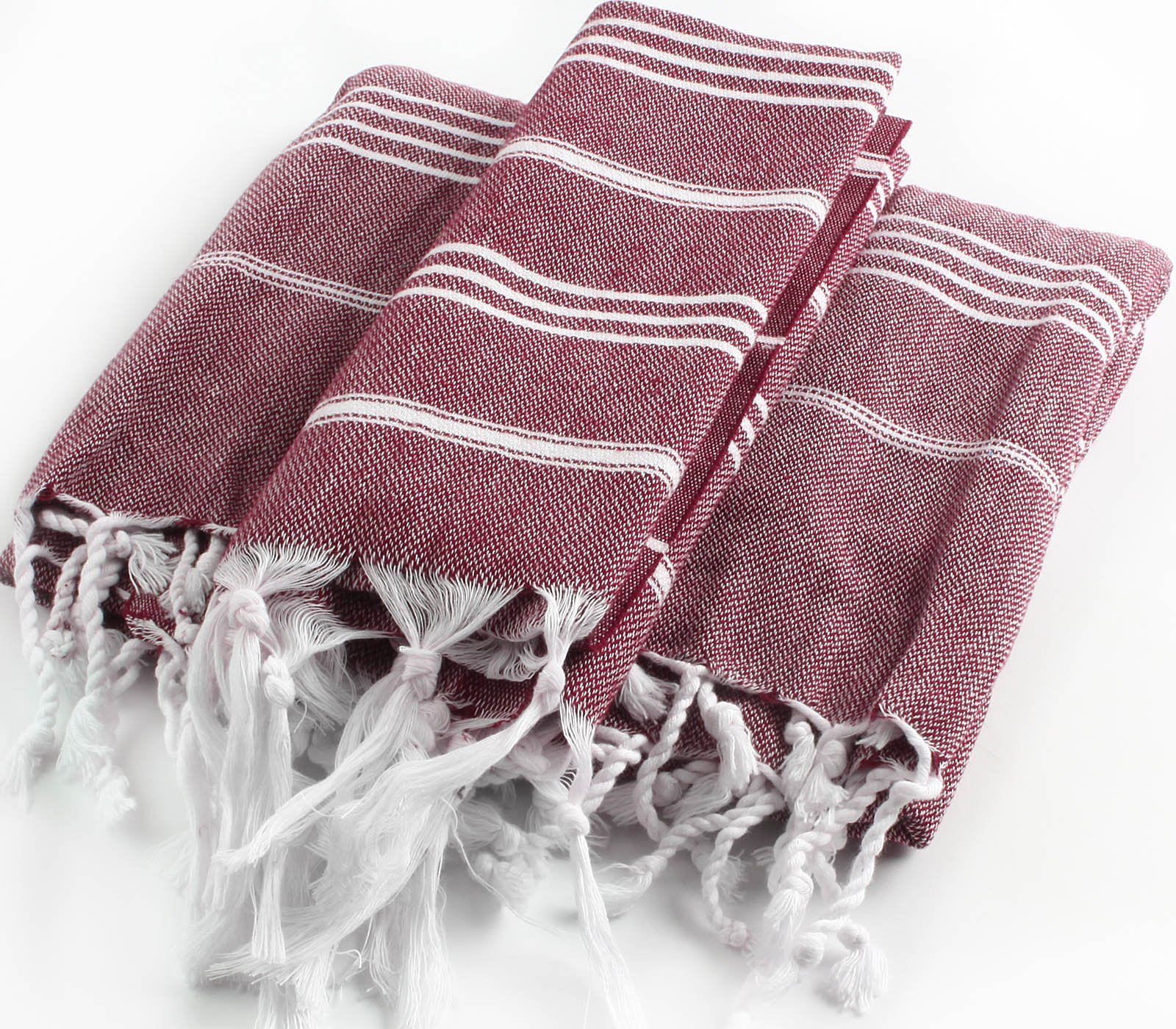 Premium Cacala 2-Piece Turkish Pestemal Towel Set - 100% Cotton Bath Towel (37