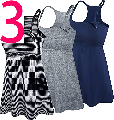 Black+charcoal+stripe 3pack