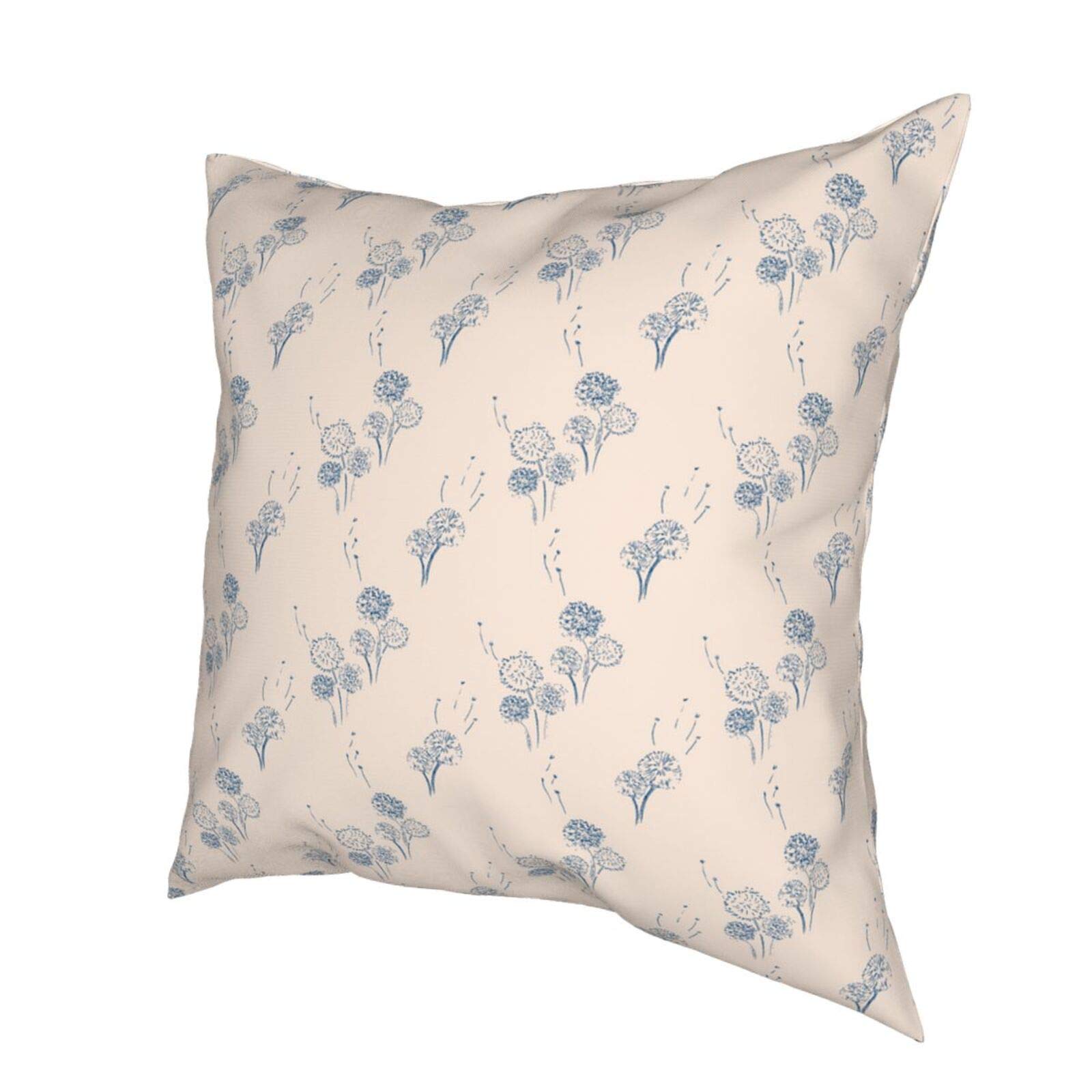 18x18 Inch Quiet Delight Morning Hush Pillow Covers - Modern Sofa Throw Pillow Covers for Couch, Bed & Car - Decorative Outdoor Pillow Cases - Perfect for Living Room, Patio & Travel Accessories