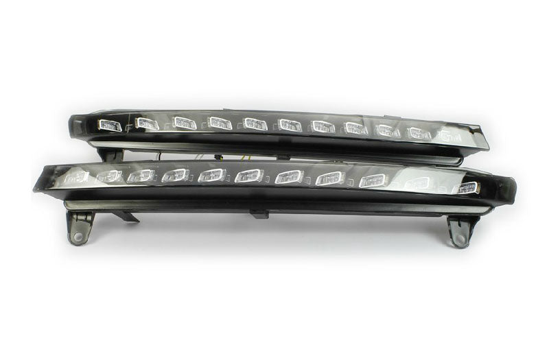 Direct Fit Switchback LED Daytime Running Lights with Turn Signal for 2007-2009 Audi Q7 - Upgrade Headlights for Enhanced Visibility & Safety (DRL + Amber Turn Signal) | Perfect for Night Driving & Foggy Conditions