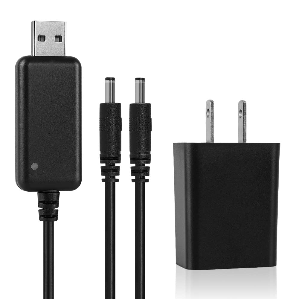 8.4V Dual USB Charger for Heated Gloves & Socks - Fast Charging for Winter Sports, Skiing, Snowboarding & Outdoor Activities