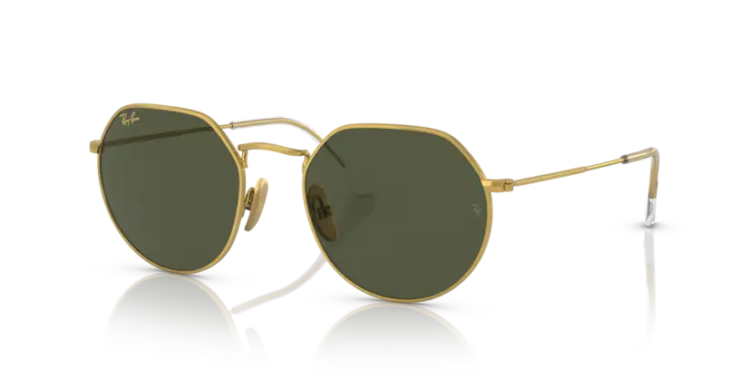 Original Ray-Ban Jack RB8165 921631 Sunglasses - Classic Aviator Style for Men & Women | Perfect for Driving, Outdoor Sports & Fashion Accessories