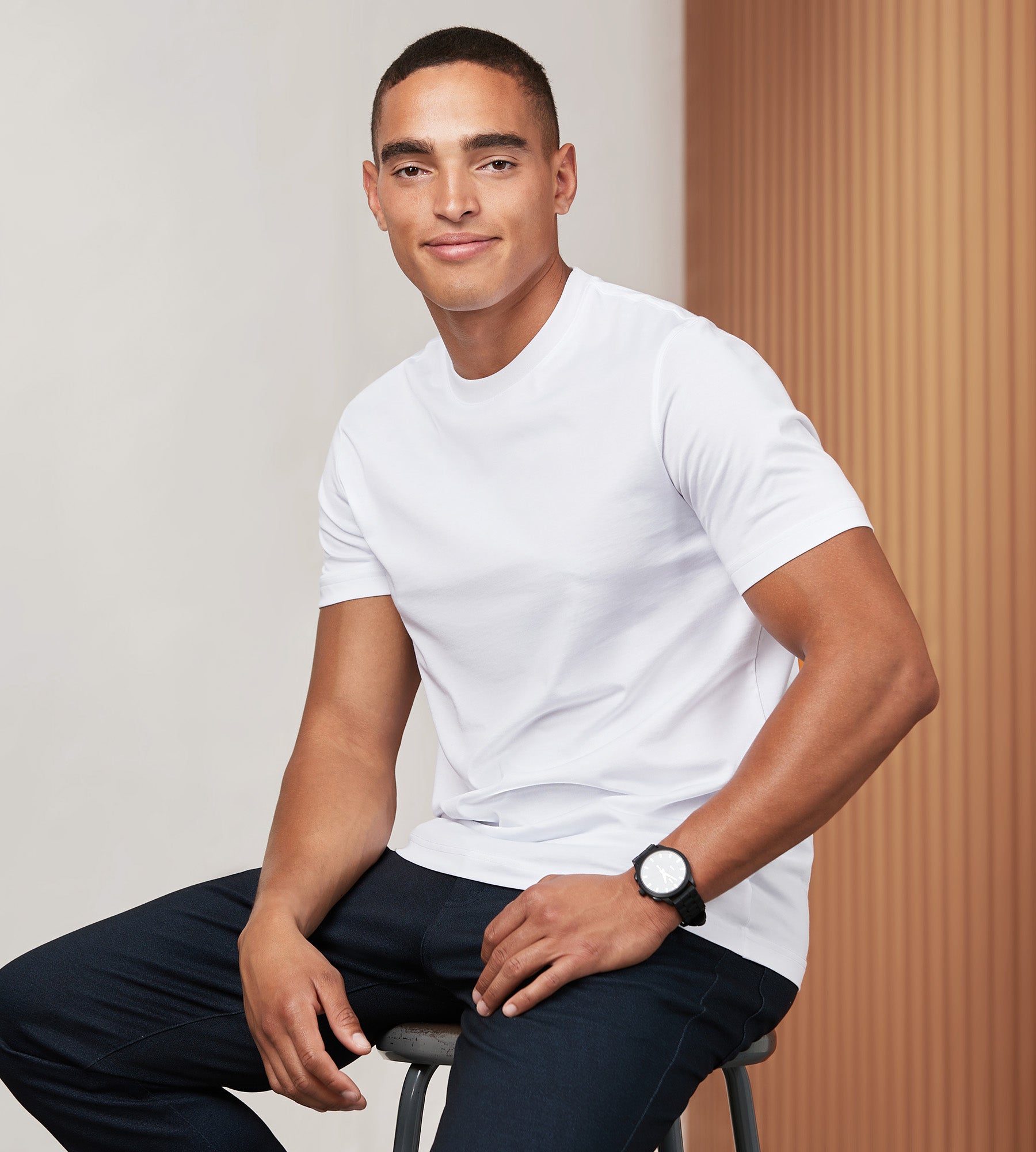 Premium Modern Fit Short Sleeve Ultra Soft T-Shirt for Men - Comfortable Casual Wear for Everyday, Work & Travel