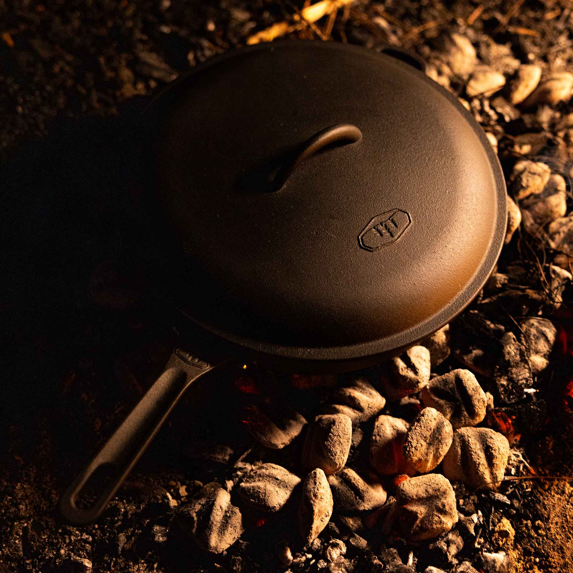 Premium GUIDECAST Deep Fry Pan - Nonstick Skillet for Frying, Searing & Cooking - Perfect for Home Kitchens, Restaurants & Outdoor Camping