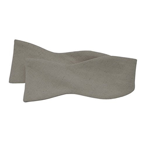Grey Self Tie Bow Tie