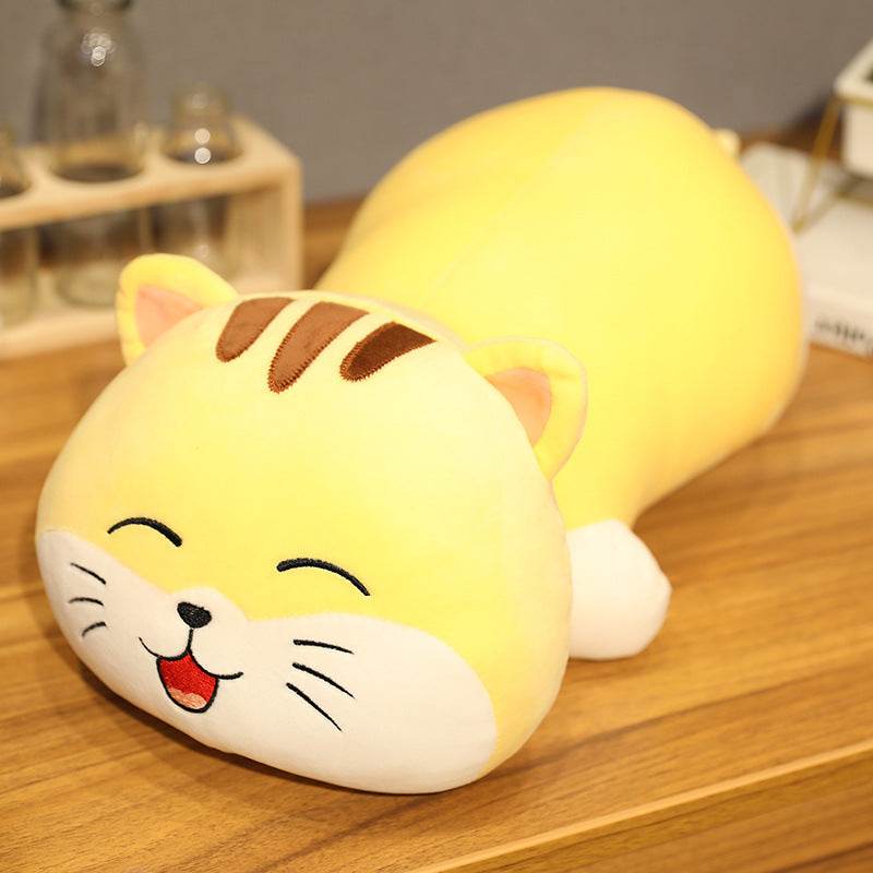 Whiskerkins: Giant Chubby Cat Plush Toy - Extra Large Soft Stuffed Animal for Kids & Adults - Perfect for Cuddling, Gifts, and Home Decor