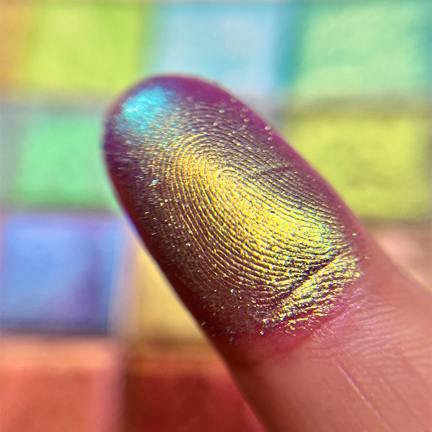 Niello Electric Multichrome Pigment Powder - Metallic Shifting Color for DIY Nail Art, Resin Crafts, Soap Making & Cosmetics - Perfect for Nail Polish, Epoxy Resin, Bath Bombs & Makeup