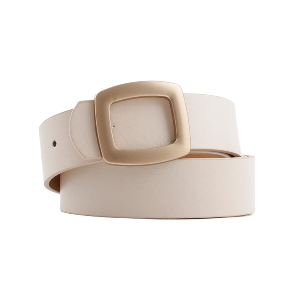 DEADZSW Women's Fashion Pin Buckle Leather Belt - Stylish Waist Belt for Jeans, Pants & Dresses | Perfect for Casual, Office & Party Outfits