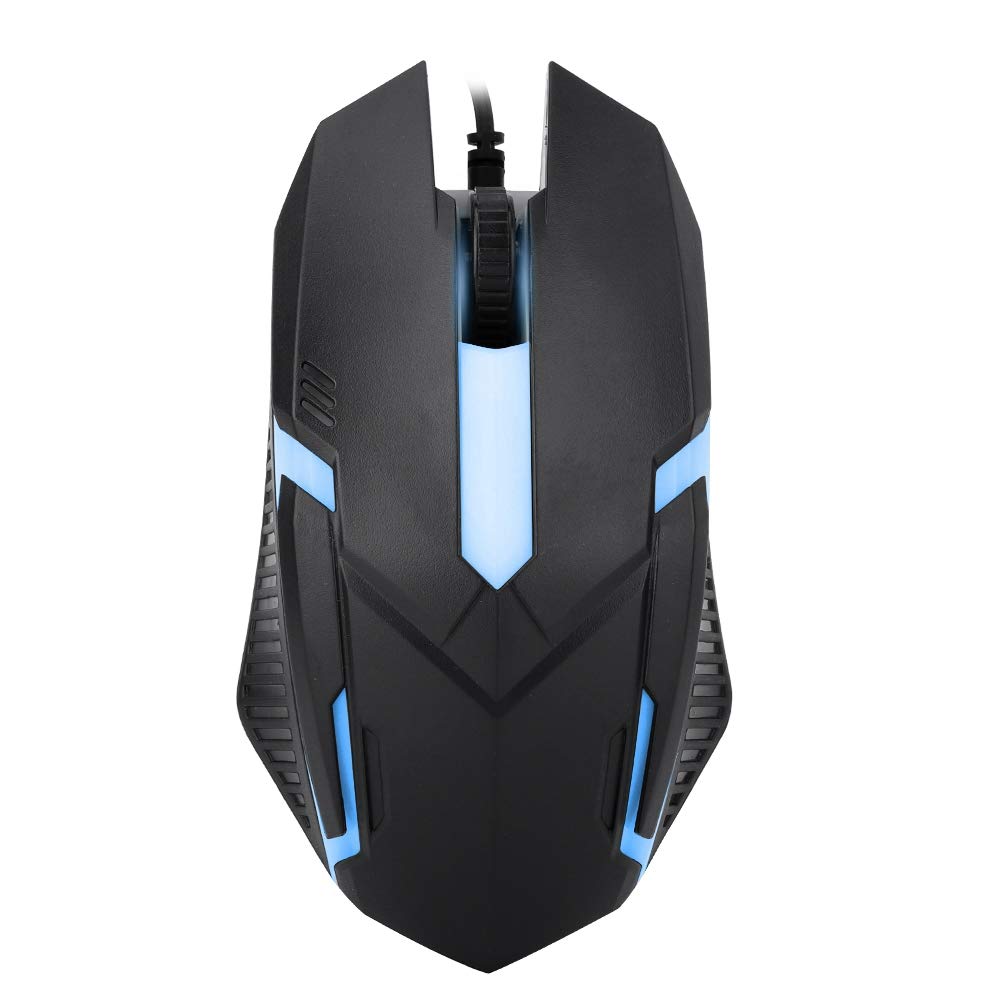 Wired Backlit Gaming Mouse - 16DPI Adjustable, Anti-Fall Durable Design, Lightweight & Ergonomic for PC, Laptop, Office & Esports | Perfect for FPS, MOBA Games & Long Work Sessions