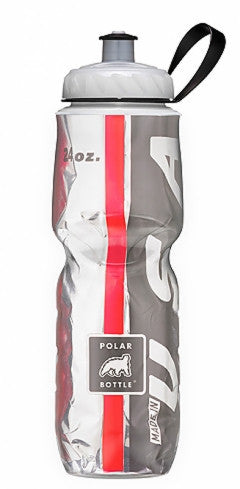 Polar Bottle Team Sport 24oz (710mL) Insulated Water Bottle - BPA Free, Leak Proof, Durable for Cycling, Running, Gym & Outdoor Activities