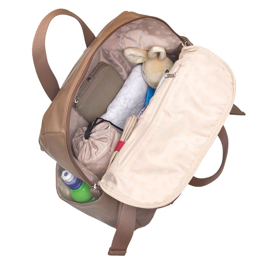 Babymel Robyn Vegan Leather Diaper Bag - Stylish & Spacious Baby Changing Bag for Moms - Perfect for Travel, Shopping & Daily Use