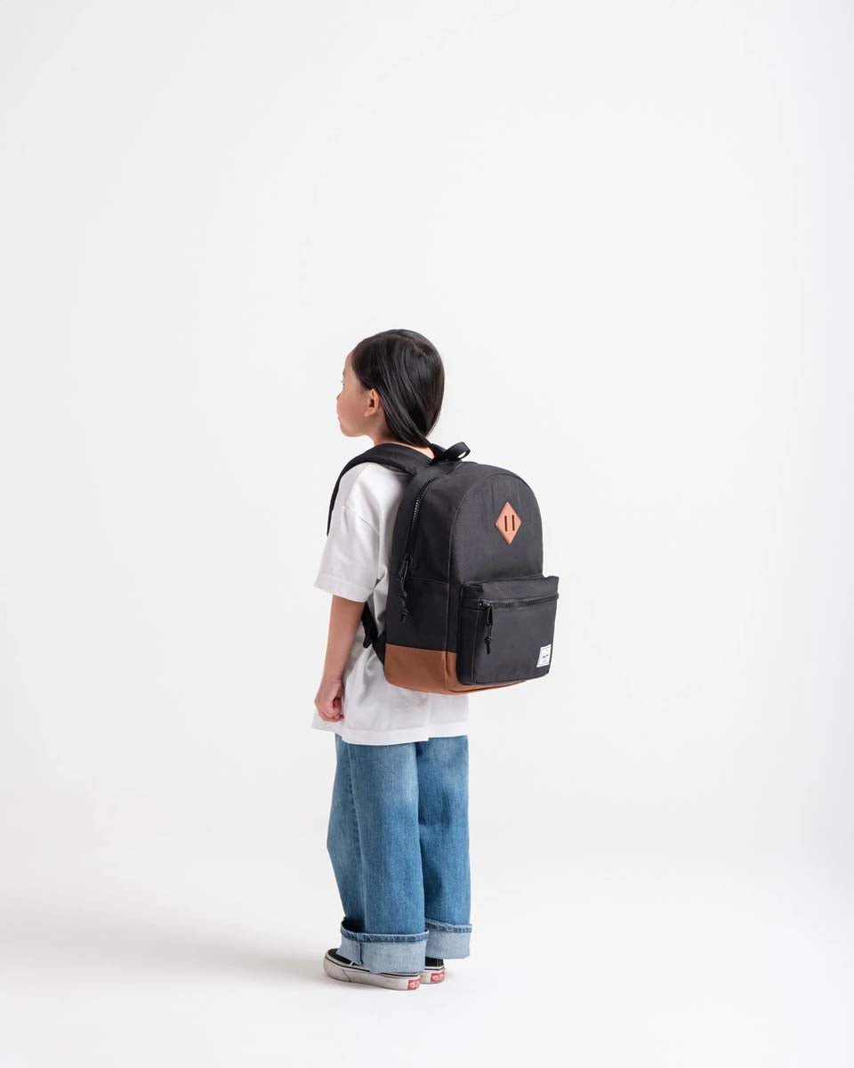 Herschel Heritage Kids Backpack - Canopy Camo Design for School, Travel & Outdoor Adventures | Lightweight & Durable Children's Daypack